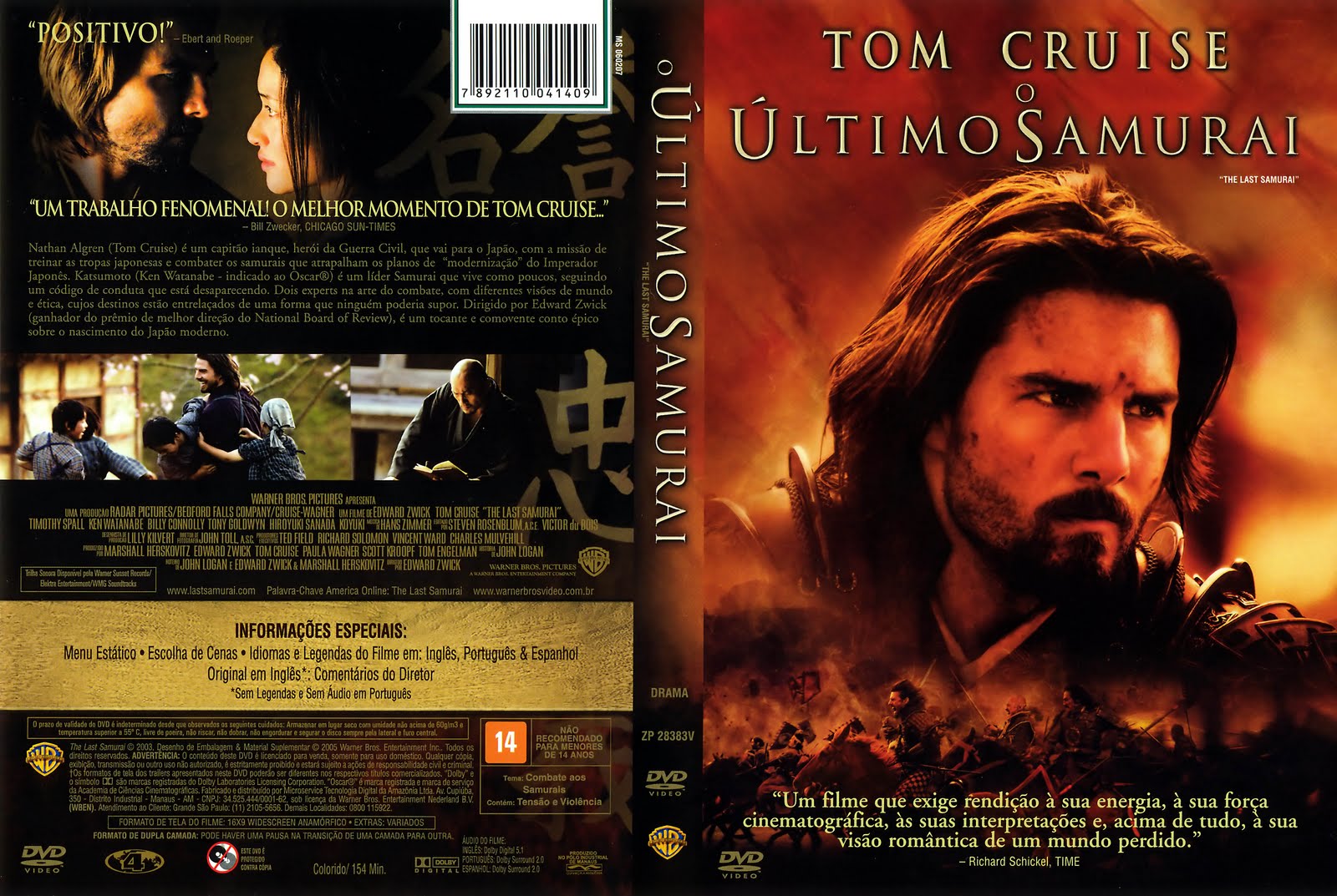 Catálogo Virtual de Dvd: O Último Samurai ( 2003 )