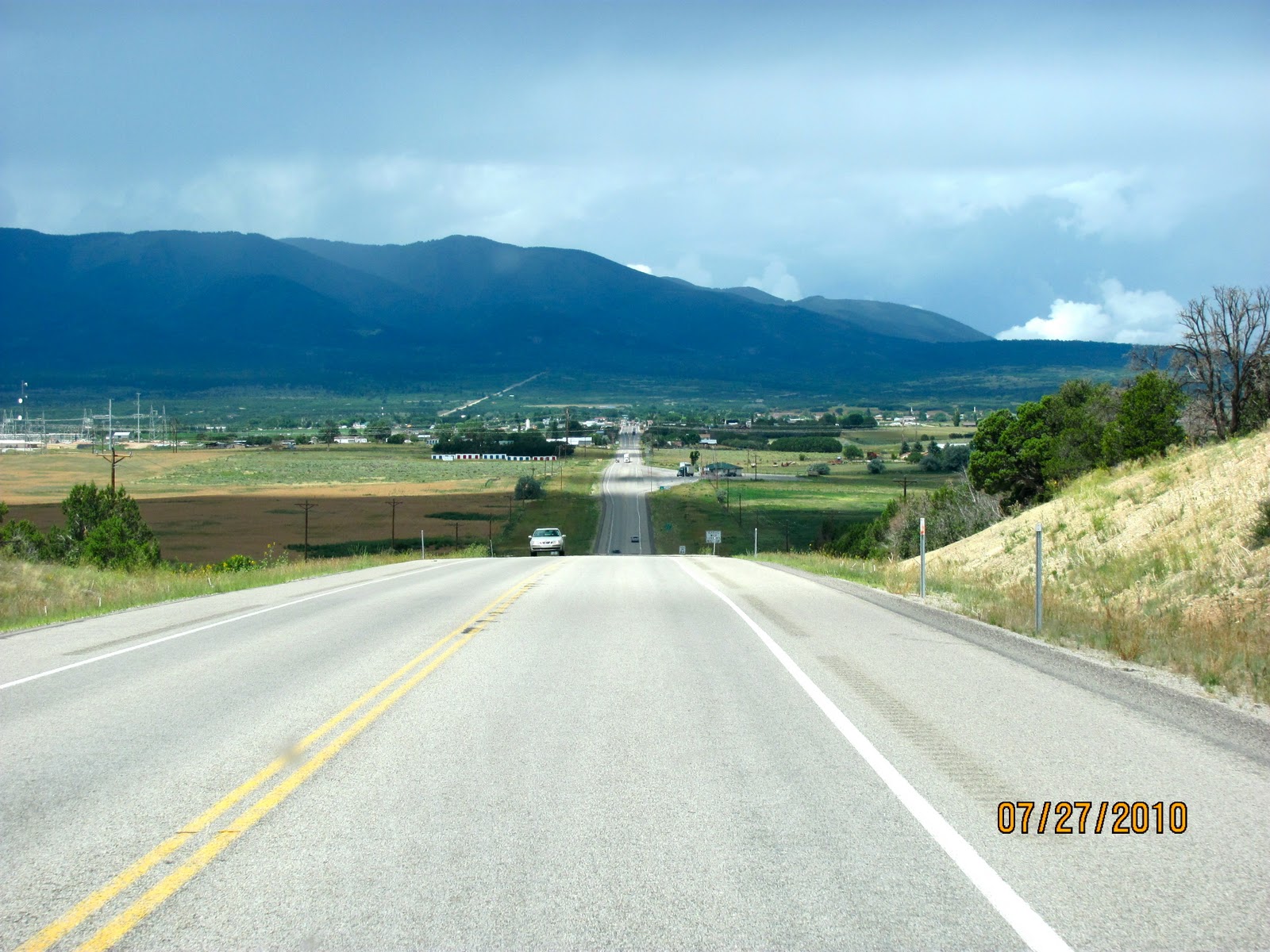 America by RV Travel Day to Monticello, Utah