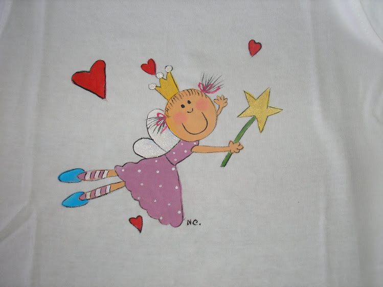 T-shirt de fada com estrela