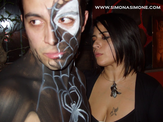 Bodypainting - Spiderman Black