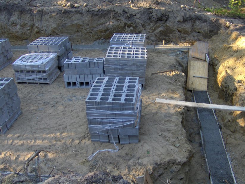 Concrete Block Basement