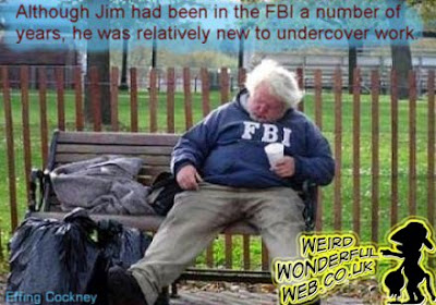 IMAGE: Undercover FBI tramp