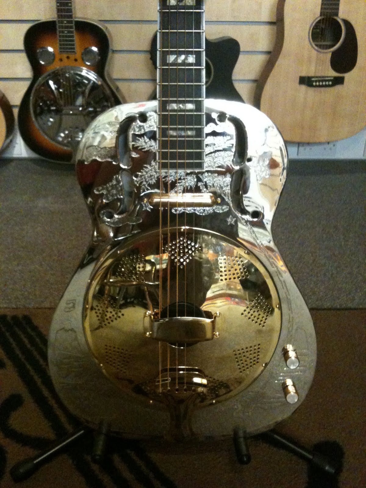Pro Music International New In Stock Ozark Resonator Guitars