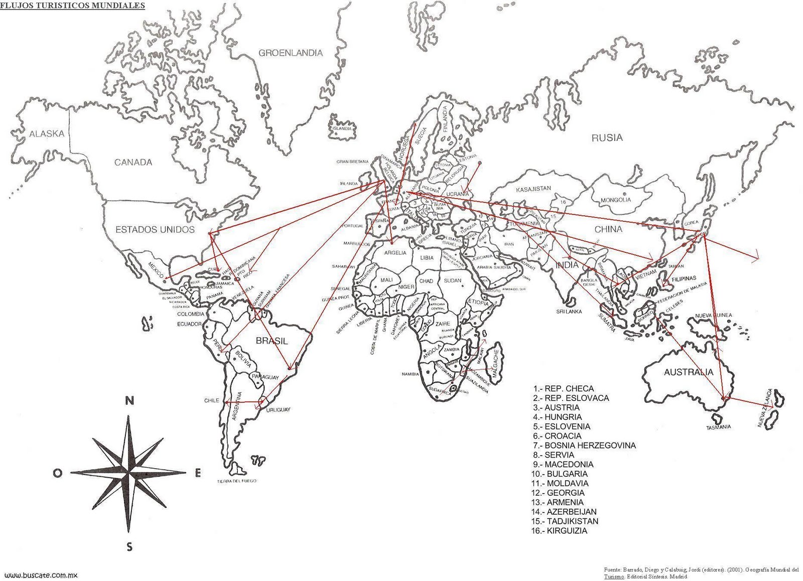 Geo 3: Tour Mundial: TURISMO Y TERRITORIO