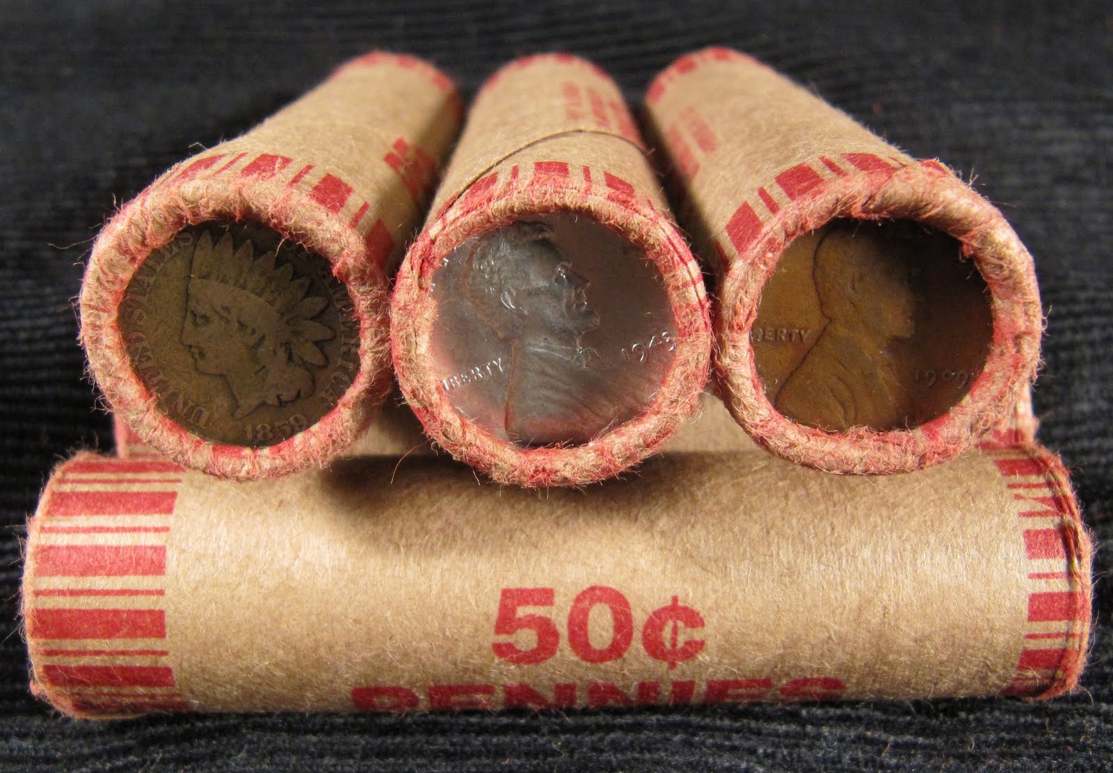 . What's the deal with unsearched penny rolls?