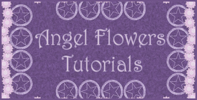 Angel Flowers tutorials