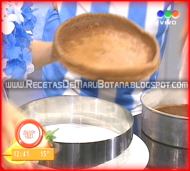 Recetas de Maru Botana Torta Mundial Argentina de Chocolate receta