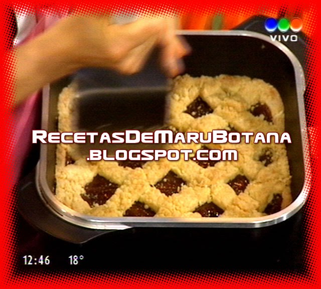image of Recetas de Maru Botana: Receta de Pasta Frola por Maru Botana