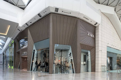 Zara Store Facade at Westfield London | Best Interiors