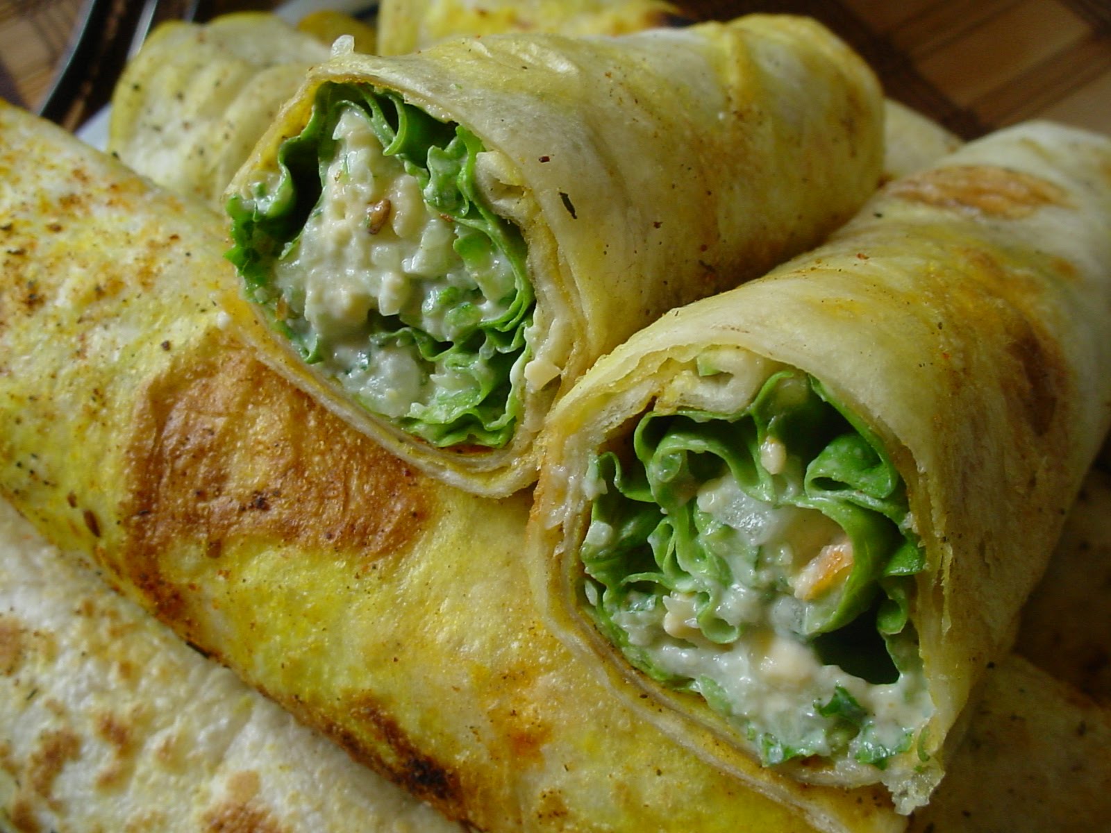 Flitzy Phoebie ZucchiniSpinach Wraps
