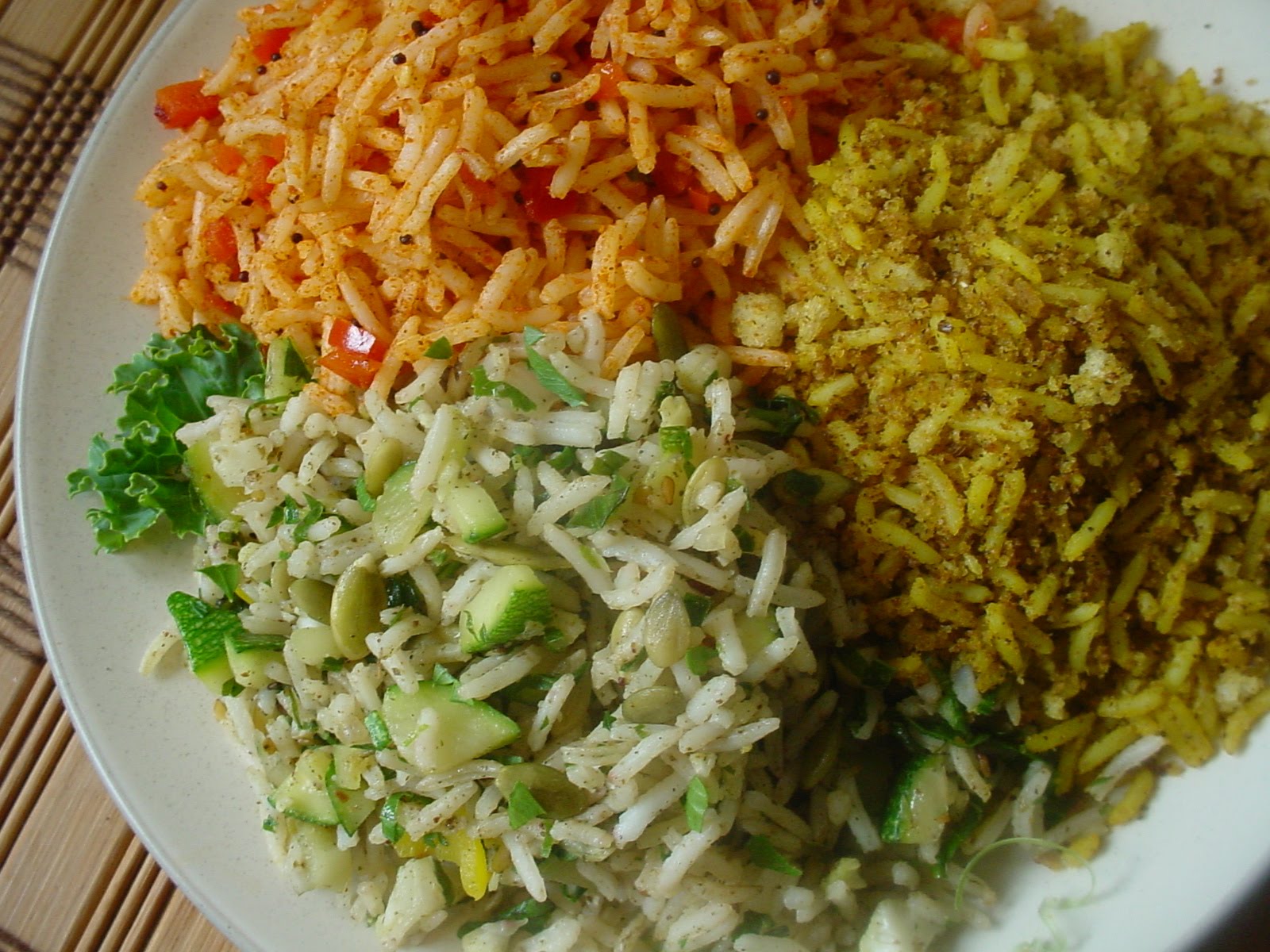 Flitzy Phoebie Chicken Biryani and Turnip Sambar