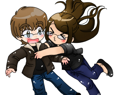 Anime Blog: Chibi hug