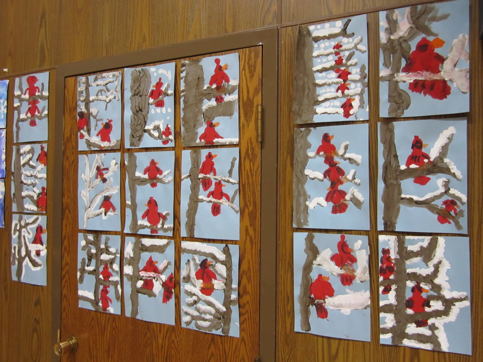 Art at East, Union and more...: 1st Grade Winter Art