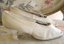 Victorian Wedding Shoes - Before....