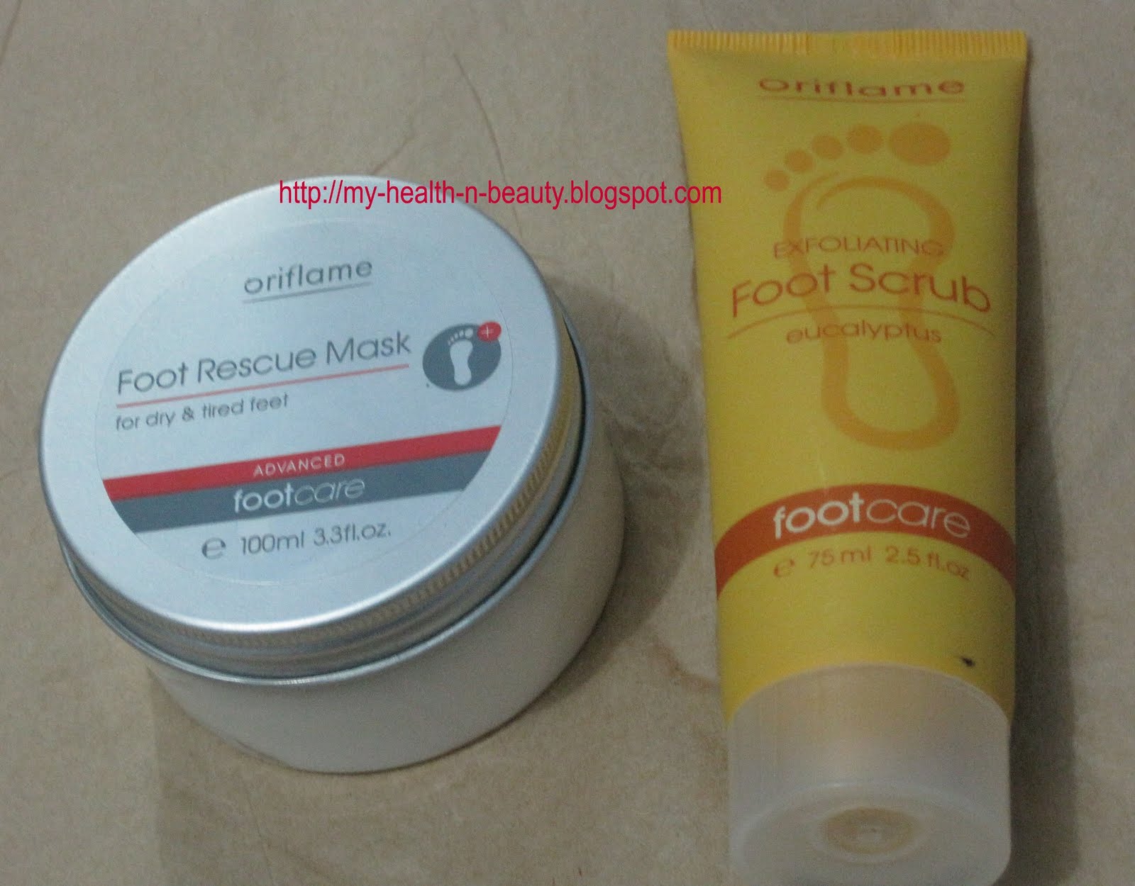 Let's talk about Health & Beauty Oriflame foot care products
