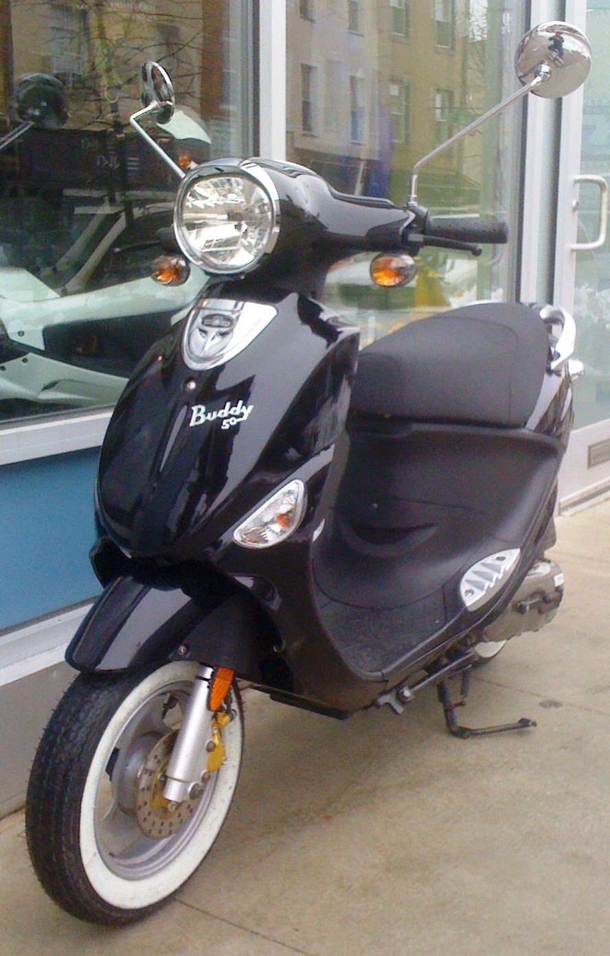 Philadelphia Used Scooters 2010 GENUINE SCOOTERS BUDDY 50 BLACK W