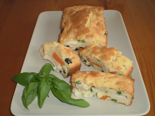  CAKE DE POLLO Y VERDURAS 
