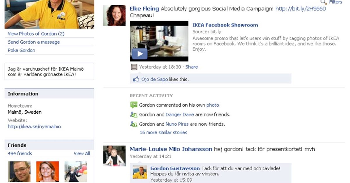 Nick Burcher Ikea Facebook Showroom Tag Photos On The Profile Of The Malmo Store Manager And Win The Tagged Item