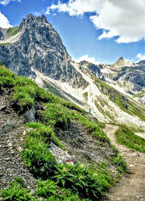 2 Am Ostufer des Lünersees Lünersee Rätikon Vorarlberg