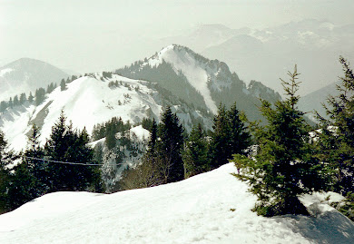 Hochries - Blick über Karkopf und Feichteck, Chiemgauer Alpen