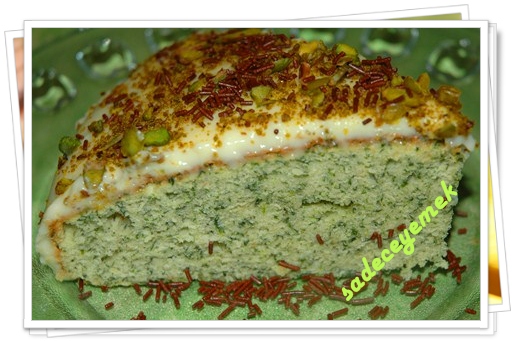 . IspanaklıKremalı PastaKek