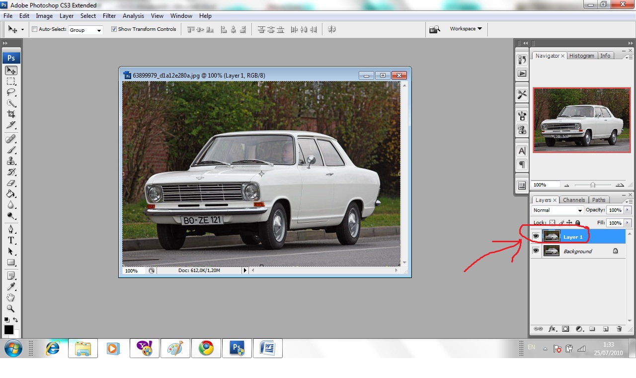 O ingArt Modifikasi Mobil Dengan Menggunakan Photoshop CS3