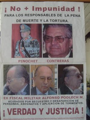 EL TERROSISTA DEL ESTADO FASCISTA "CH$LENO"= EURO-U$A =PODLECH MICHAUD ALFONSO ENFRENTA JUICIO POR