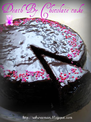 An-Nur Family: Death by chocolate cake (kek coklat)