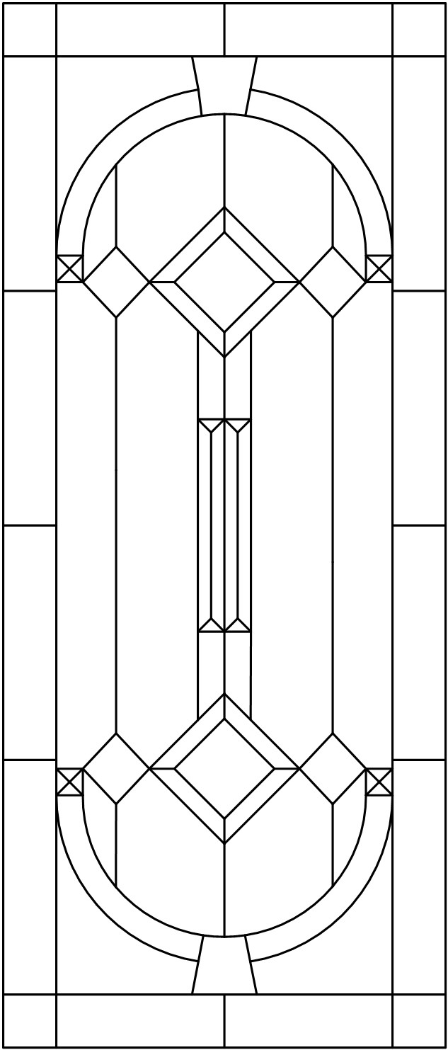 Stained Glass Inserts Pattern ideas