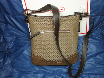 coach mini signature backpack