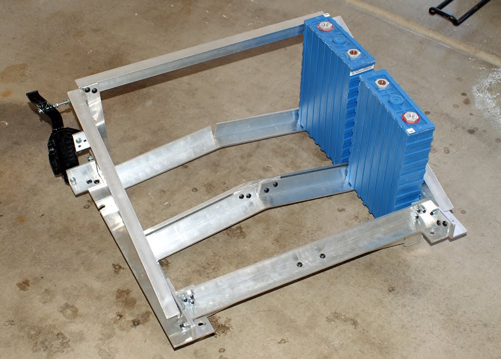 EV Z3 New Battery Rack is Done