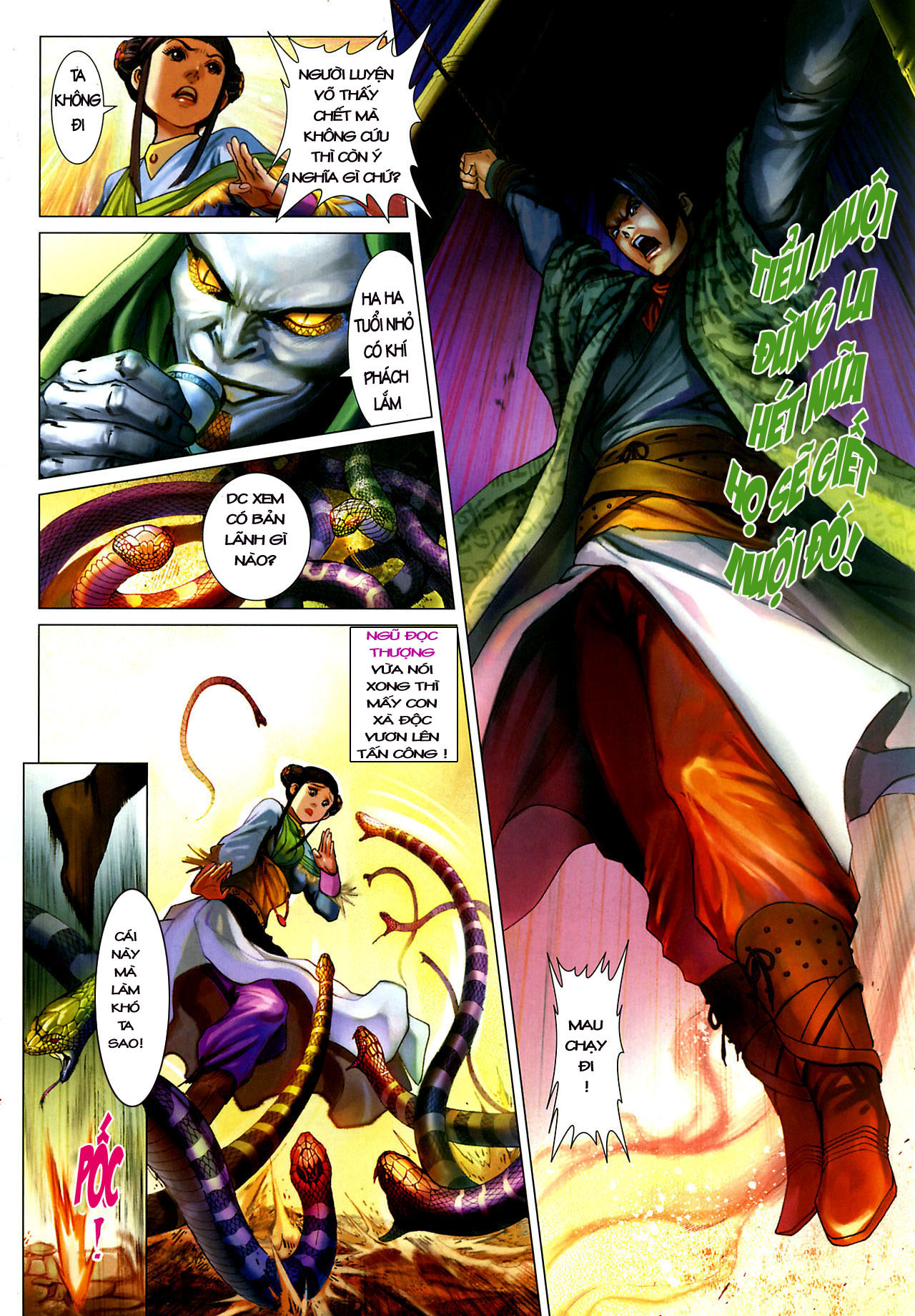 Thần Chưởng Long Kiếm Phi chap 8