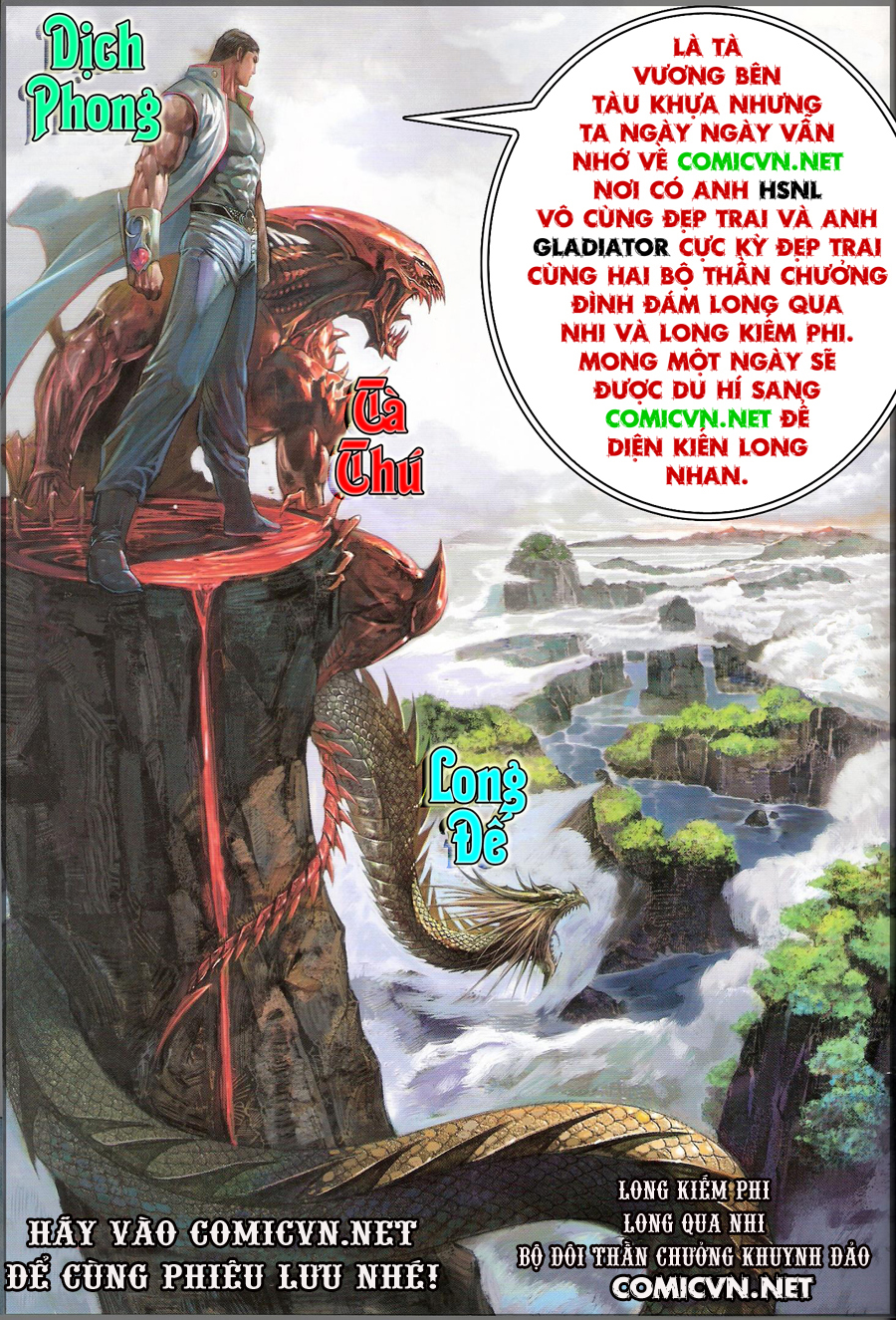 Thần Chưởng Long Kiếm Phi chap 8
