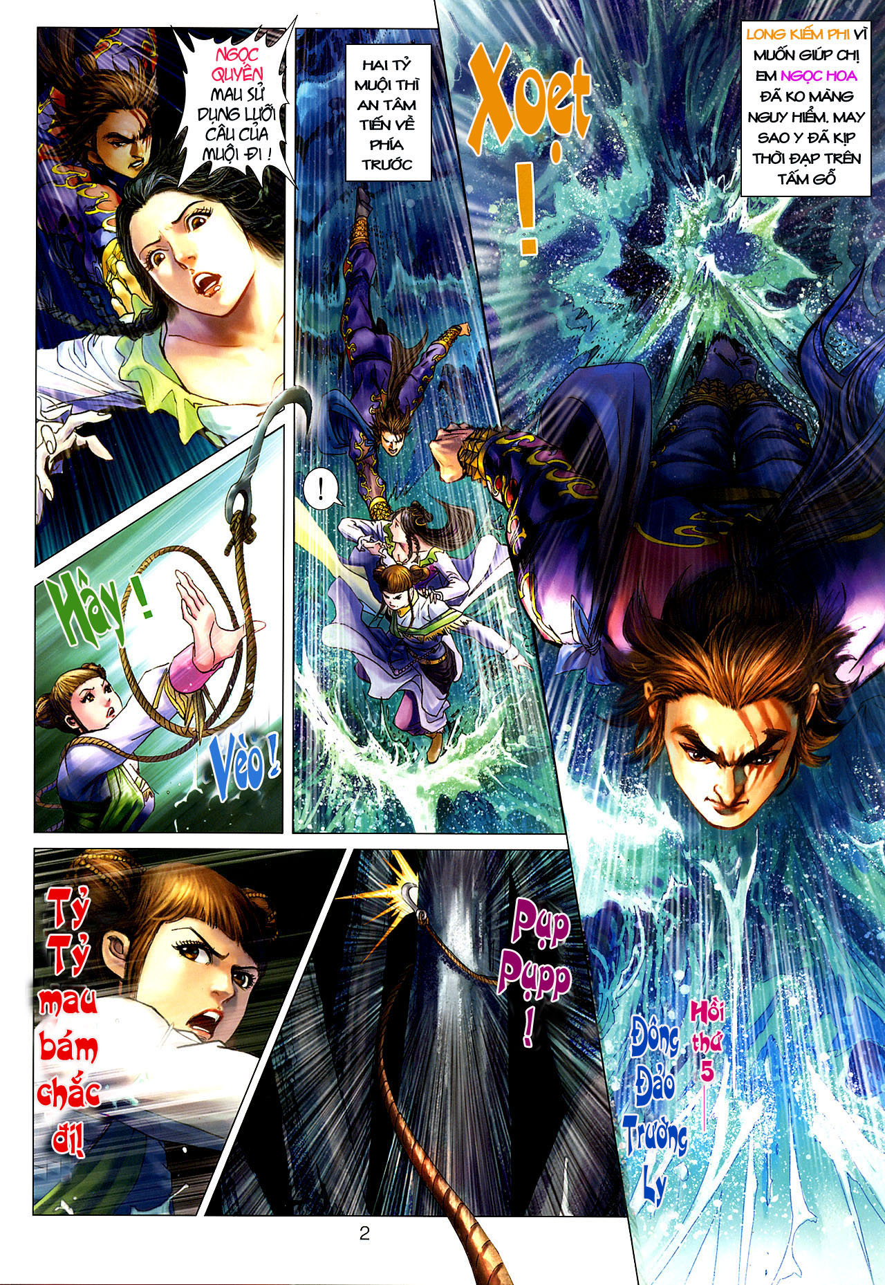 Thần Chưởng Long Kiếm Phi chap 5