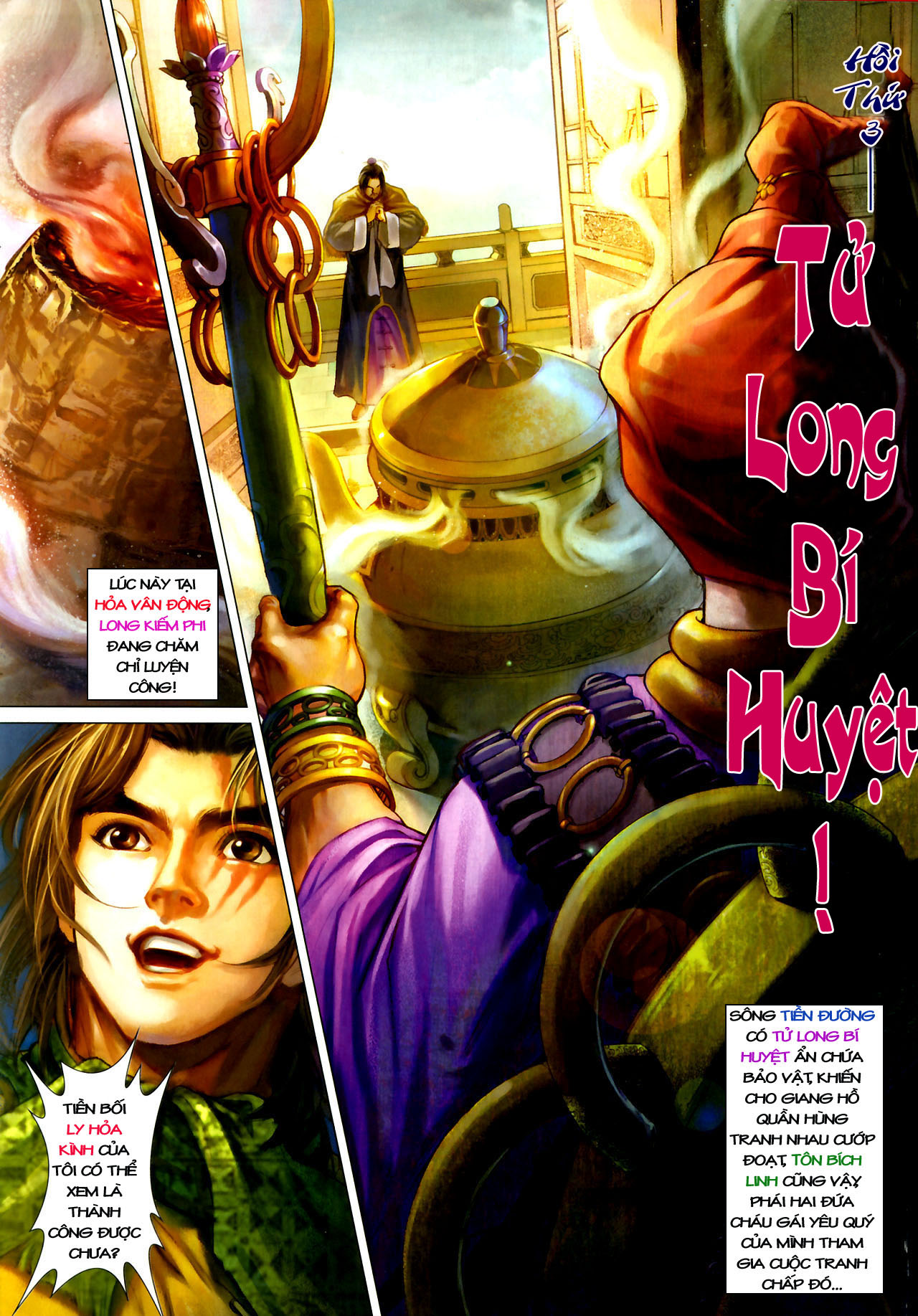 Thần Chưởng Long Kiếm Phi chap 3