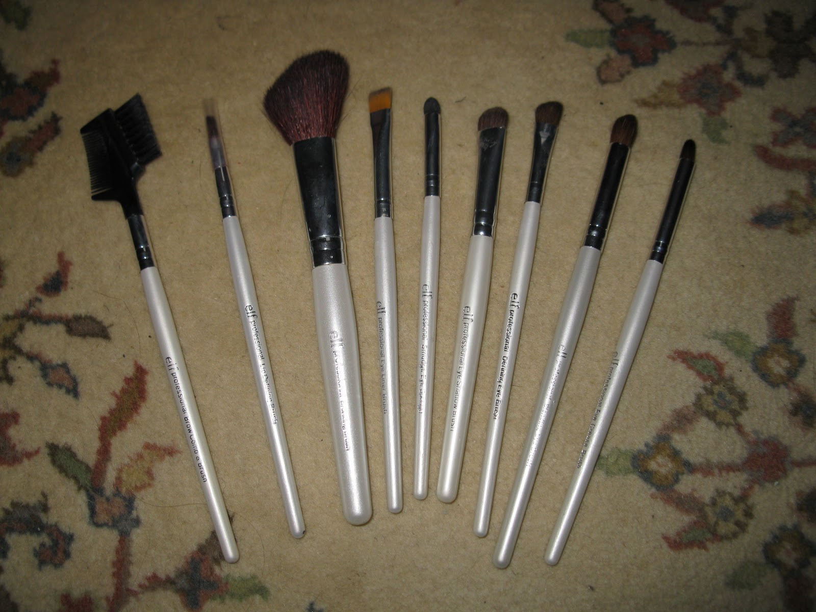 Beauty and the Newb e.l.f. Brushes Essentials, Studio, and Mineral