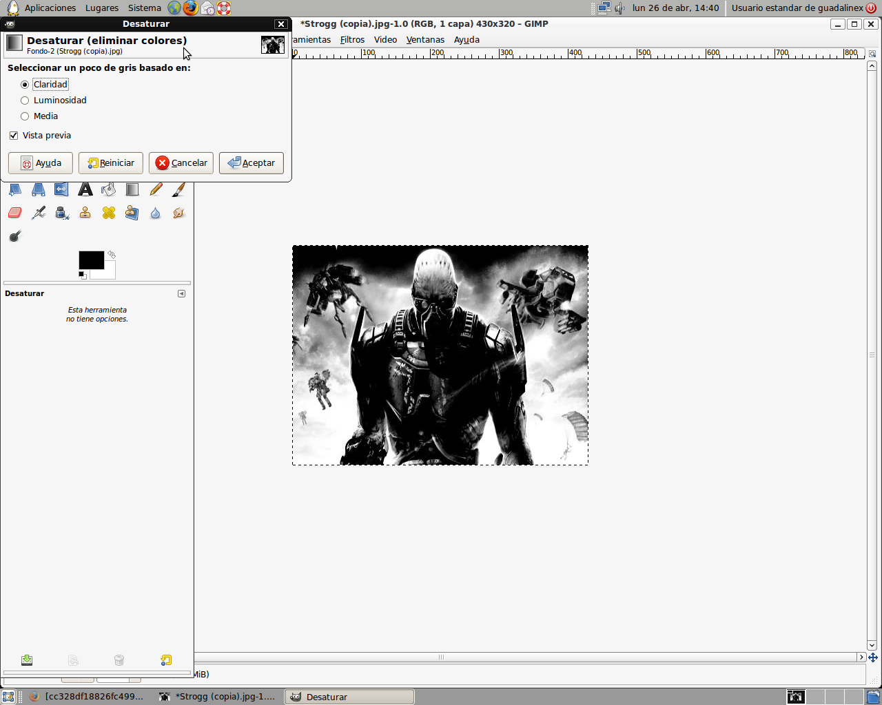 Convertir Imagen A Blanco Y Negro Paint