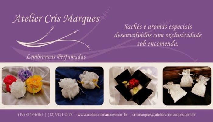Atelier Cris Marques - Lembrancinhas Perfumadas