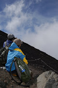 富士山のぼったよ。