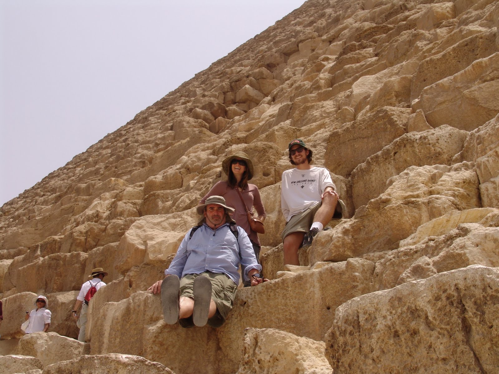 Patrick & Katie in Kenya: Giza Pyramids