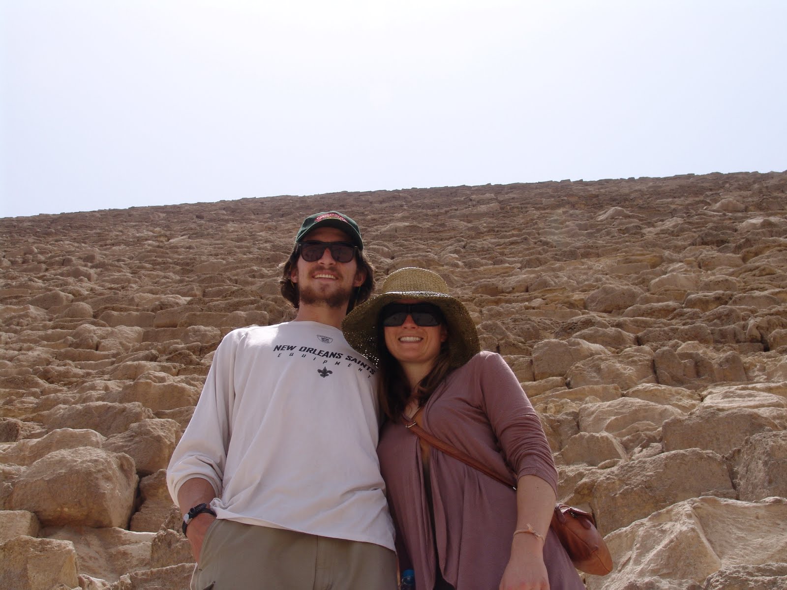 Patrick & Katie in Kenya: Giza Pyramids
