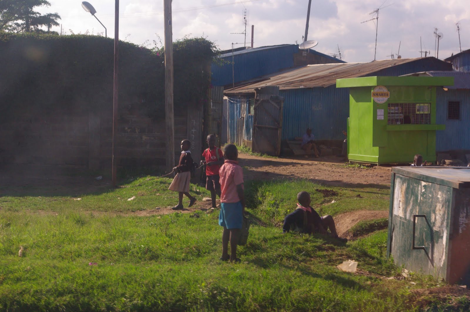 Patrick & Katie in Kenya Ngong Road