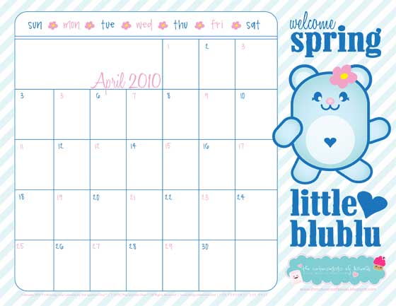 calendar 2010 printable. 2010 Printable Calendar