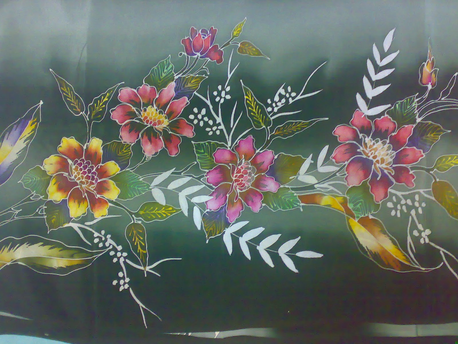 Lukisan Corak Batik Mudah - MosOp