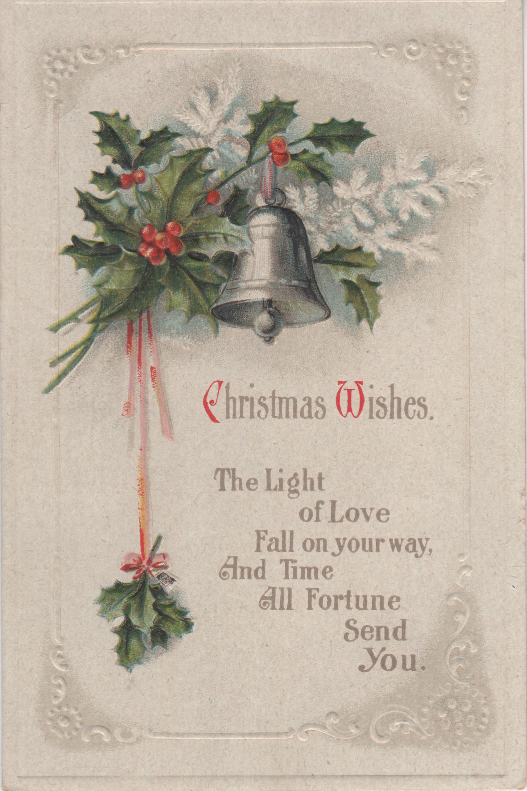 Wonderful Wonderblog: Vintage Christmas Postcard