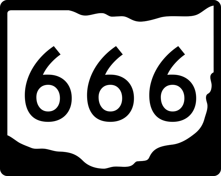 Картинка с надписью 666