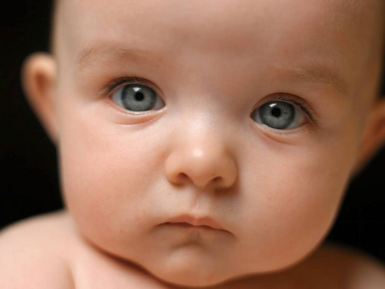 Newborn Baby Eyes.