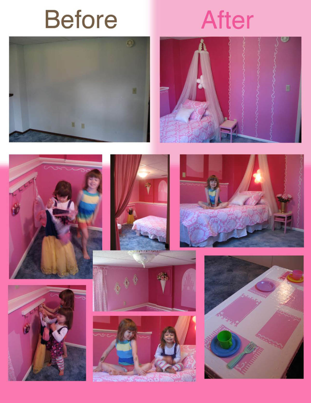 ID Mommy: DIY Princess Themed Bedroom by Heidi Panelli