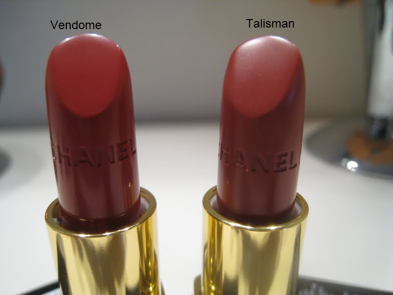 The Non-Blonde: Chanel Rouge Coco Lipstick (Vendome 25 and Talisman 27)