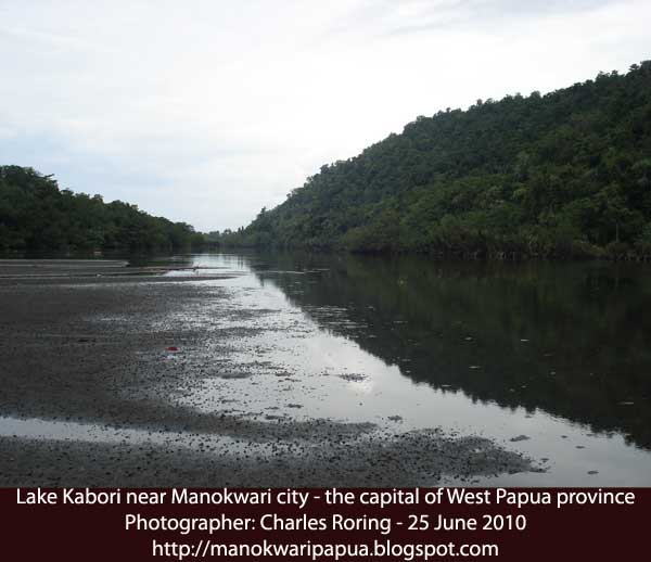 Lake Kabori in Manokwari